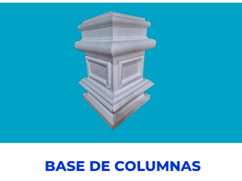 Base Columnas Duropor Molduras Coban 