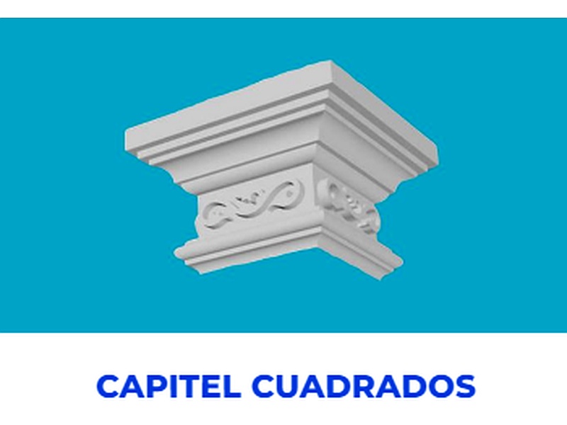 Capitel Tradicionales La casa de las molduras Coban