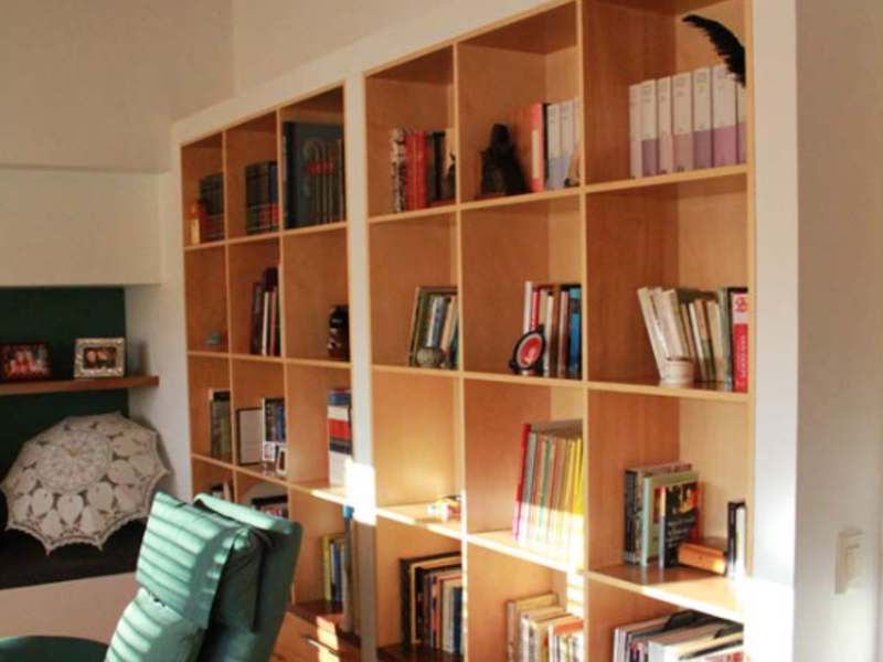Librero para estudio