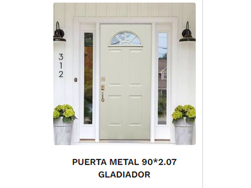 Puerta Metal El Tejar Coban 