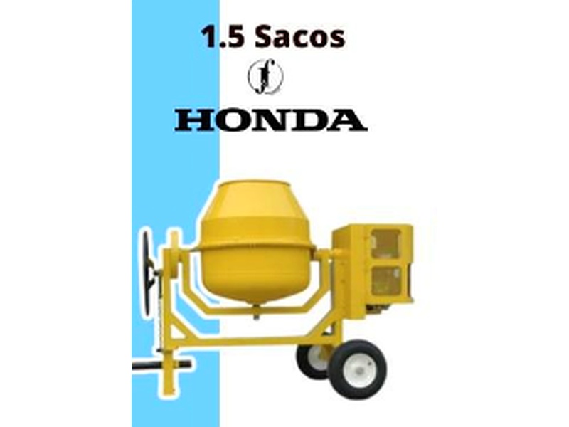 Mezcladora 1.5 sacos Honda Maquesa Coban