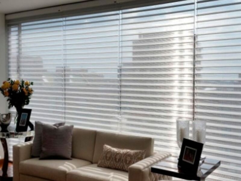 cortinas sheer horizontal 