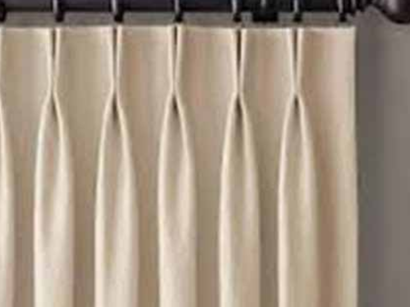 Cortinas fruncidas