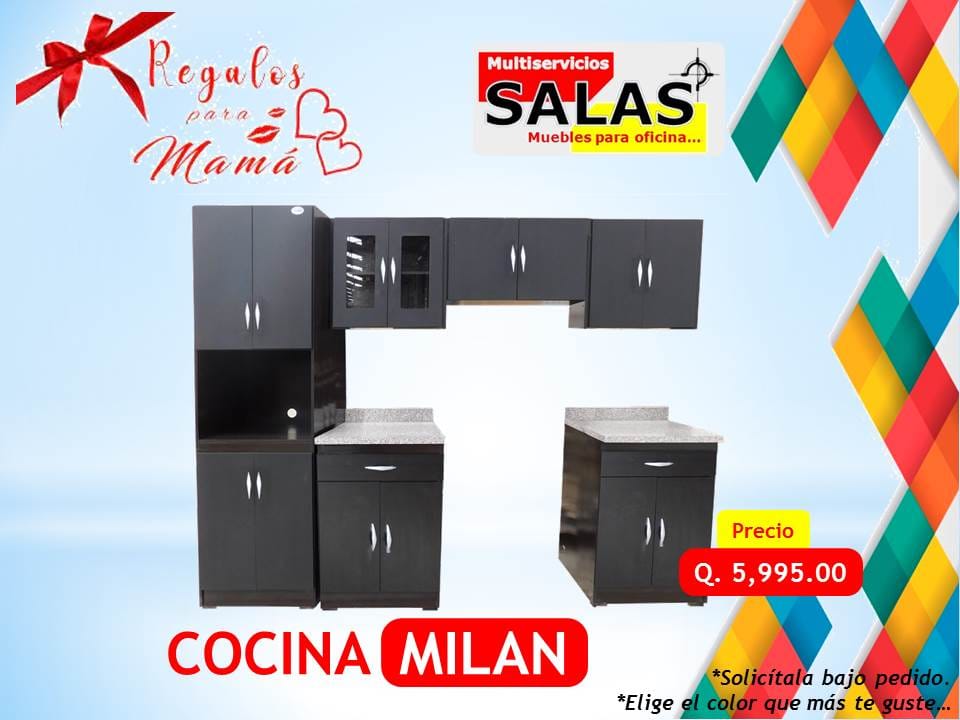 Muebles de cocina Milan, Guatemala