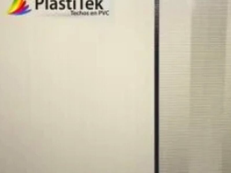 Techo pvc blanco