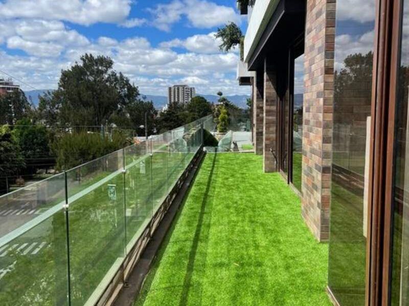 Césped artificial para terraza 