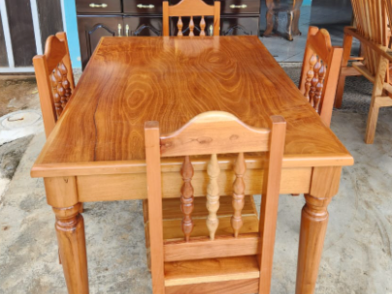 Comedor de madera Guazacapán Santa Rosa