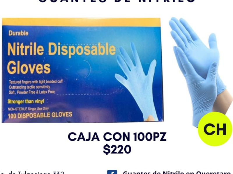 Guante de nitrilo CH