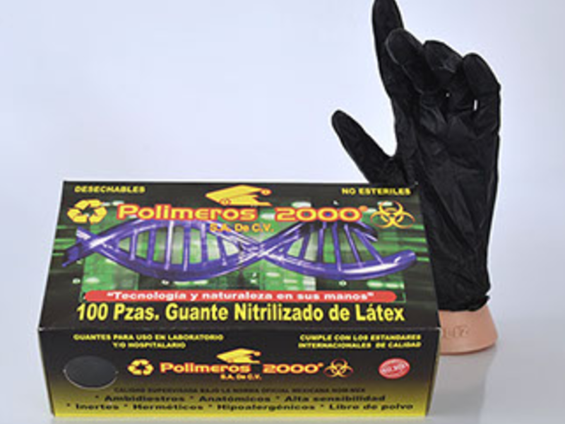 Guantes Nitrilizados de Látex