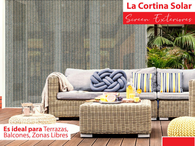 cortina exterior solar