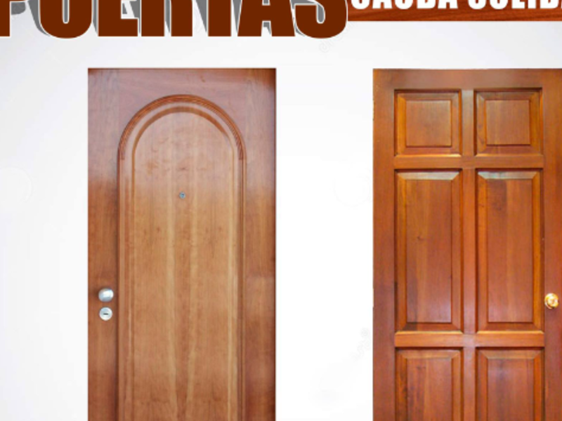 Puerta de caoba Mixco Guatemala