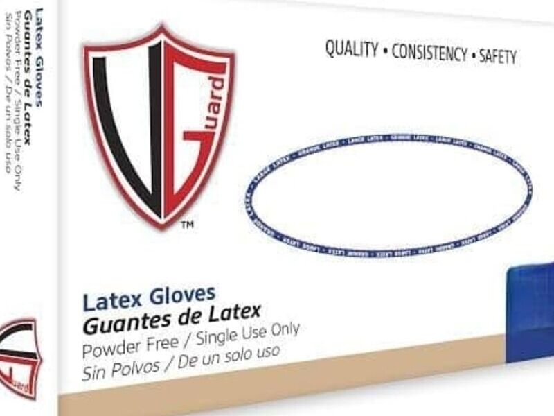 Guante de latex 