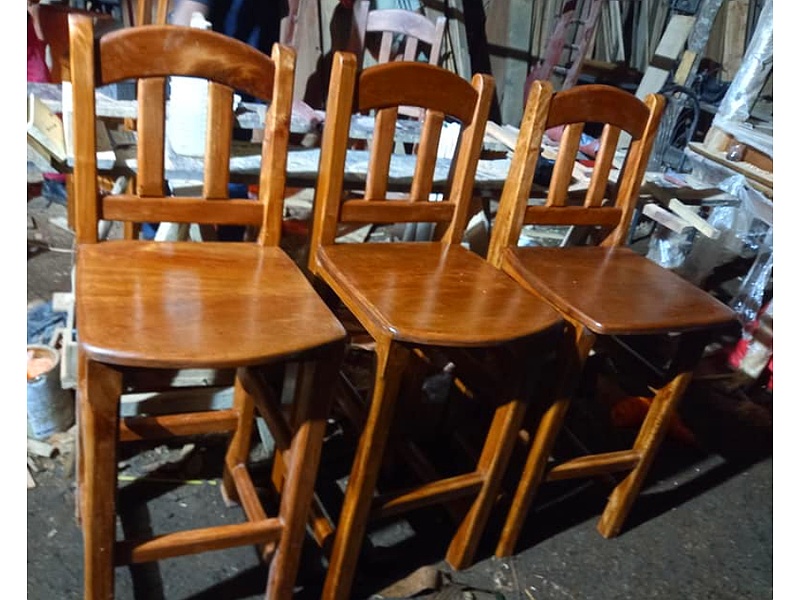 Silla de Madera Rústica Guatemala