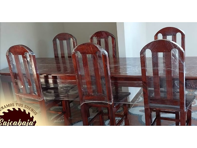Silla de Madera Rústica Guatemala