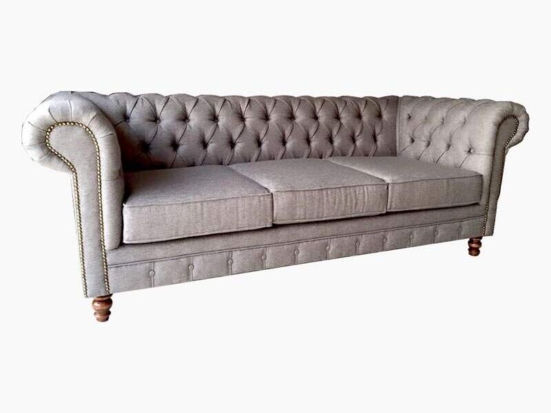 SOFÁ CHESTERFIELD TRIPLE
