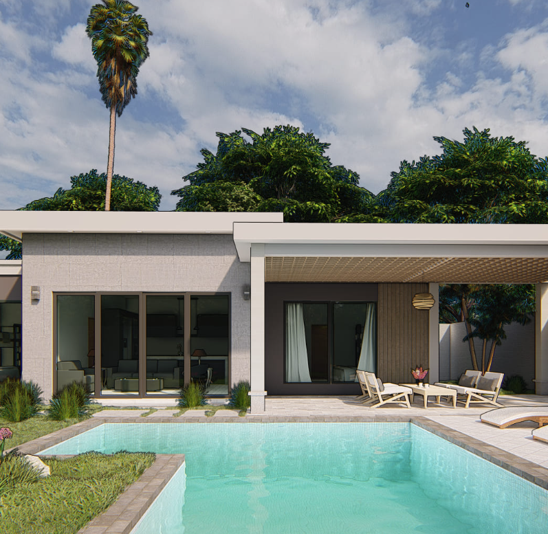 Construcción de Viviendas con Piscina Guatemala