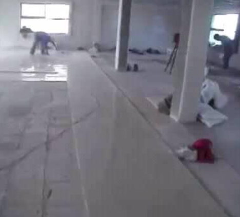 Área de recreación con piso de ladrillo Guatemala