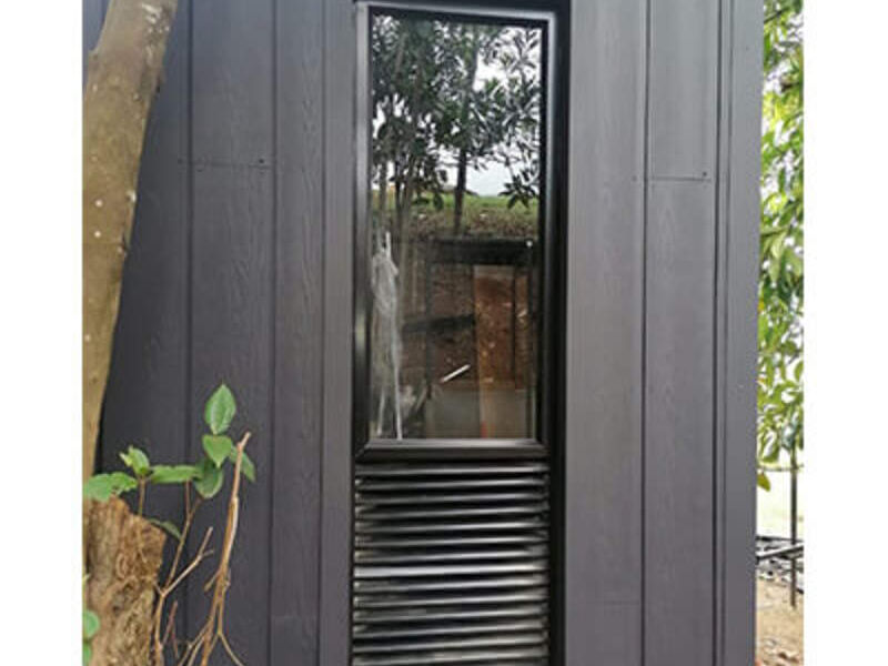 Ventana con persiana