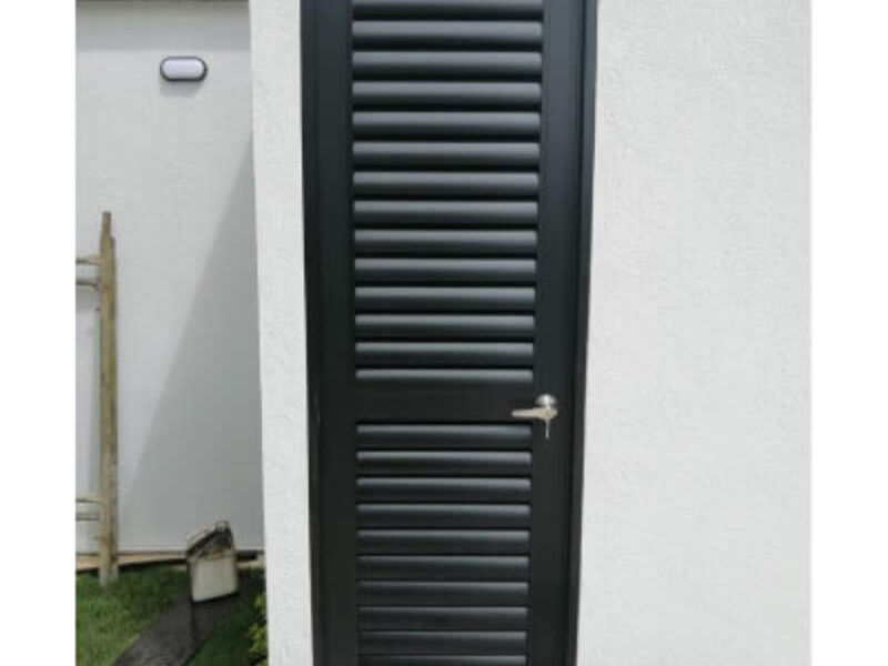 Puertas en aluminio eliptico