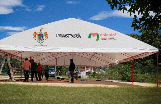 Carpa Hangar Cuadruple