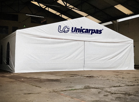 Carpa Hangar Cortina