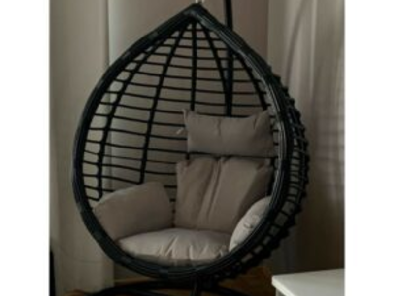 Silla Colgante Columpio Negro