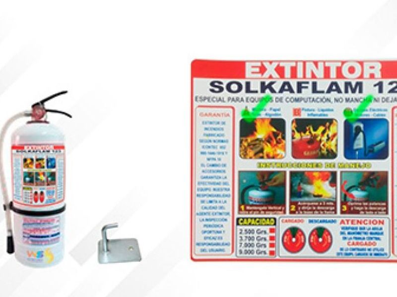 EXTINTOR SOKAFLAM 2.500 GRS