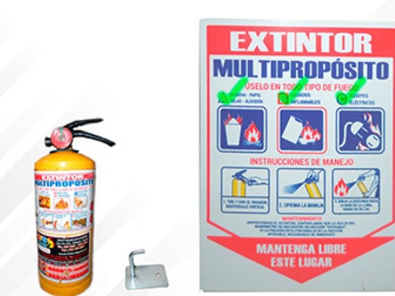 EXTINTOR MULTIPROPOSITO 5 LB