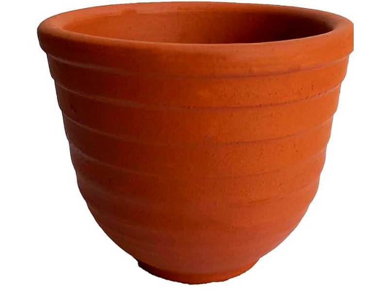 Macetero Piña Barro