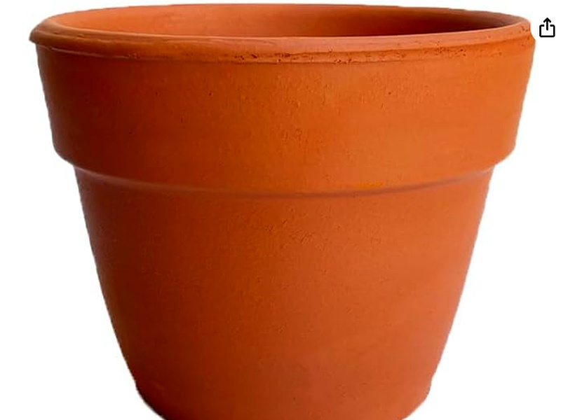 Macetero Cajete Barro