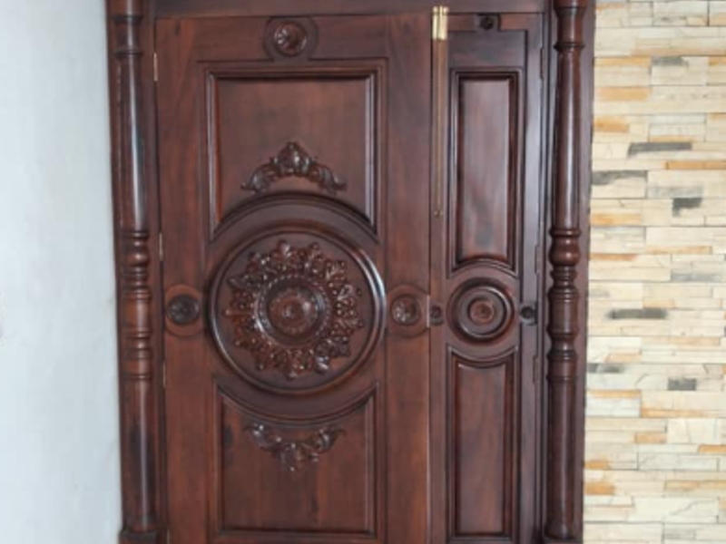 Puerta de madera Guatemala