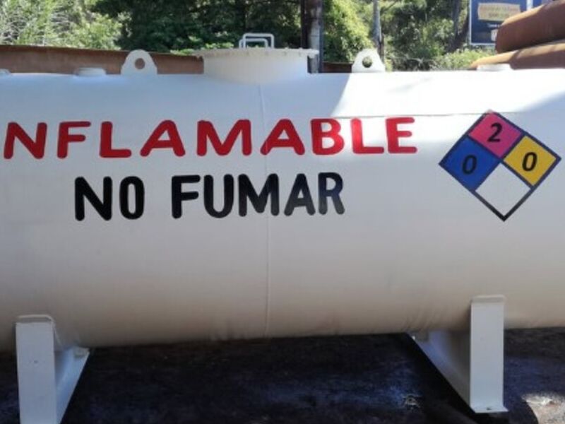 Tranque para compuestos inflamables Guatemala