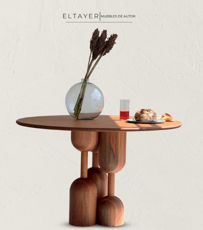 Mesa de centro con diseño artístico Guatemala