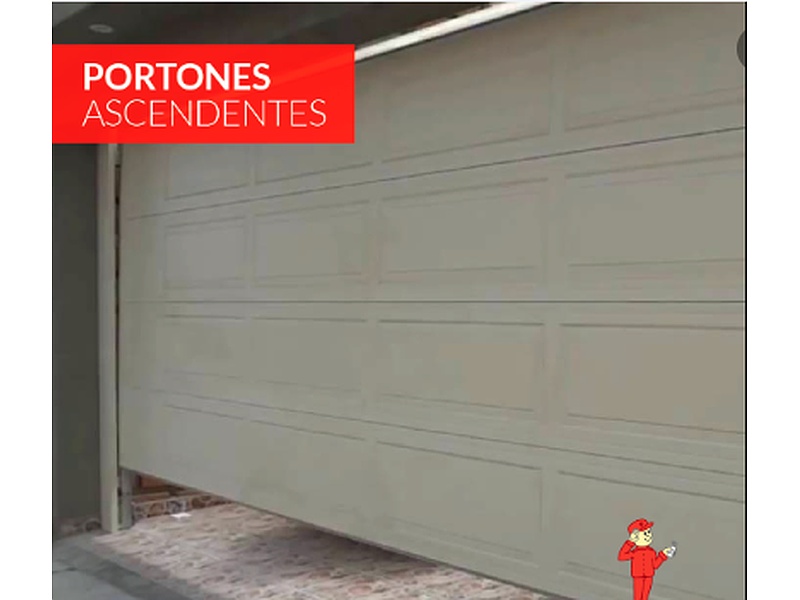 Puerta Garaje Aluminio Revestida Blanco Guatemala