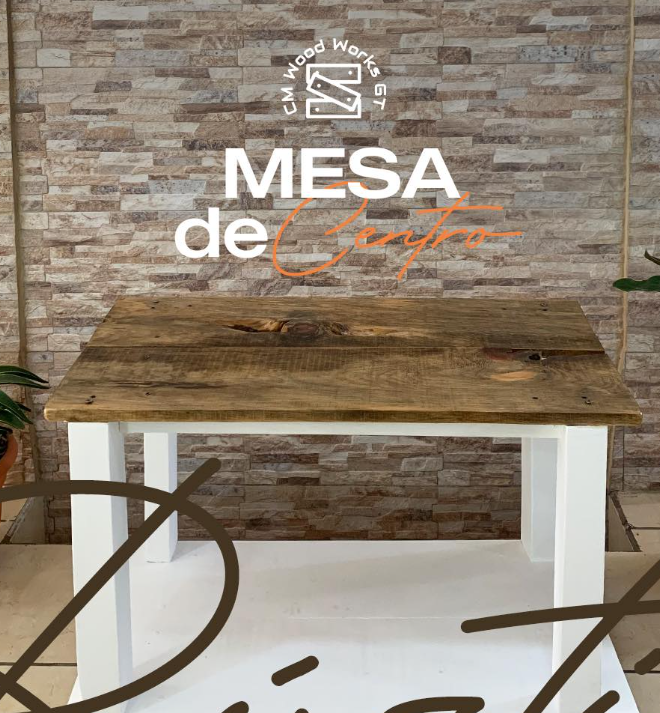 Mesa de picnic de madera rústica Guatemala