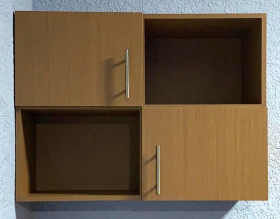 Mueble de almacenamiento en madera clara Guatemala