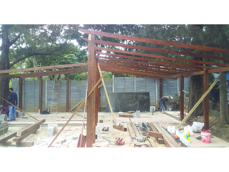 Pergola Cedro Claro Guatemala