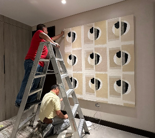 Mural de Pared con Diseño 3D Guatemala