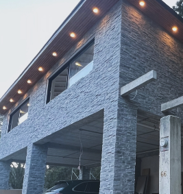 Pared exterior moderna Guatemala
