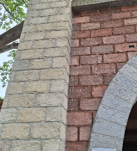 Pared de ladrillo envejecido Guatemala