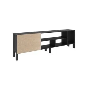 Rack para TV Negro 183x42x56 Cm