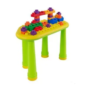 Mesa Block Constructores Amarilla - Koala Kids
