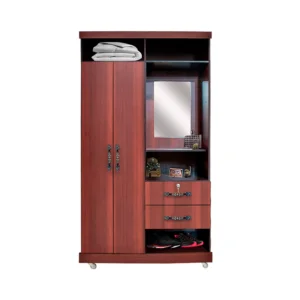 ROPERO LUXENBURGO CHOCOLATE MELAMINA LISO