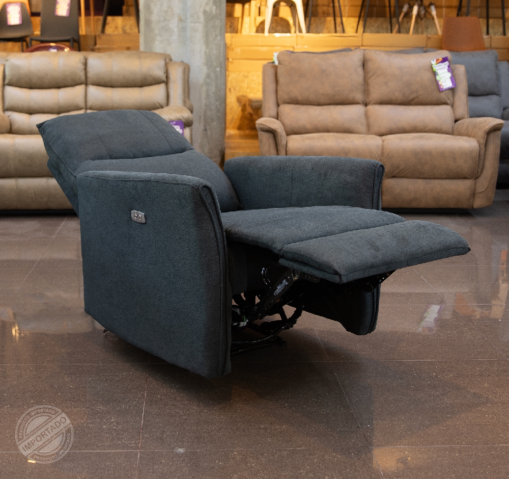 Reclinable Chispudo individual eléctrico Dark Grey Ref 13170
