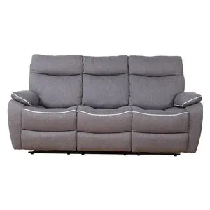  Sofá 3P Reclinable Elvis | Gris