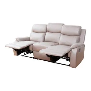 Sofá 3P Reclinable Sofia | Beige