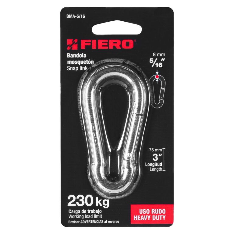 Gancho cable con seguro 5/16 44039 Fiero