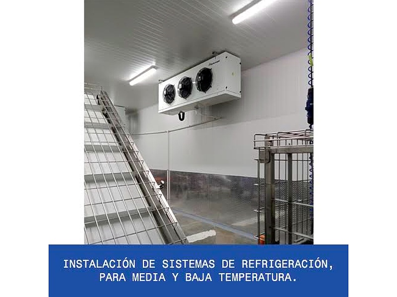 Instalación de sistemas de refrigeración México