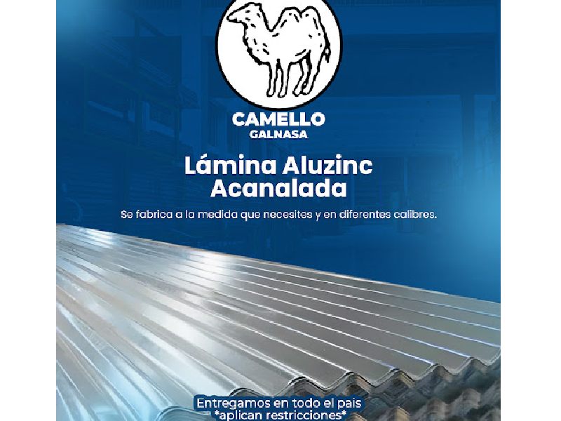 Lámina Aluzinc Acanalada Guatemala