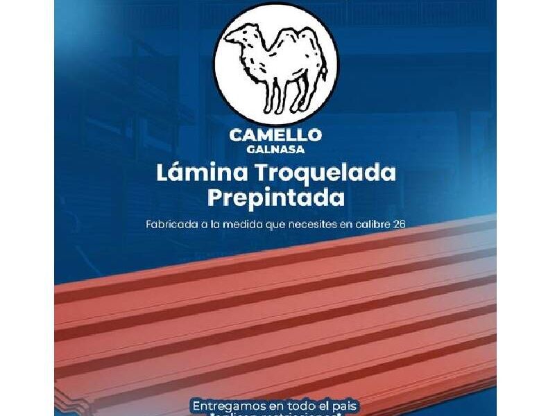 Lámina troquelada Prepintada Guatemala